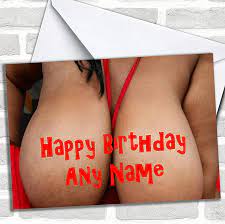 Big Boobs Birthday Card with Envelope, Can Be Fully Personalised,  Dispatched Fast & Free : Amazon.co.uk: Stationery & Office Supplies