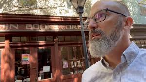 I was sad because I thought Fountain Bookstore was gone but THEY TRICKED ME  BY SNEAKING ACROSS THE STREET. Sightings of Michael Wehunt, Brian McAuley,  Lora Senf, M.L. Rio and Sarah Gailey facing ...