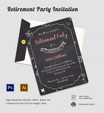 You must end his journey with good words and a farewell party. Free 15 Retirement Party Invitation Templates In Ai Ms Word Pages Psd Publisher Pdf