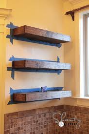 Don't limit yourself to fruit. Easy Diy Floating Shelves Floating Shelf Tutorial Video Free Plans
