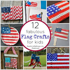 Have fun with these flag day activities or make some fun flag treats! 12 Fabulous American Flag Crafts For Kids I Heart Crafty Things