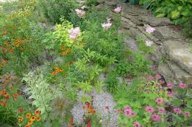 Partial shade perennial flowers zone 5. How To Build A Rain Garden Plants Designs The Old Farmer S Almanac