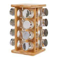 Tour Avec 16 Pots A Epices Service A Condiments Service De Table Art De La Table Gifi