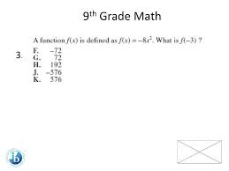 Try some of these 9th grade math games to help students practice and improve their geometry and algebra knowledge. Squads 2 Cpw25 9th Grade Math Ppt Download
