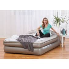 Aerobed 18 Queen Perfect Pressure Air Mattress With Headboard Headboard Designs Air Mattress Air Mattress Camping