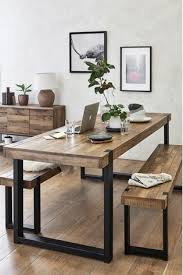 White oak farmhouse table and benches from firewood log. Jefferson Xl Bench Set Dining Room Table Decor Dining Table With Bench Large Dining Table