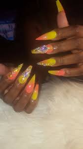 Not for the faint of heart nor anyone who has a tendency to put their hands near their eyes a lot, stiletto nails have become a favorite manicure shape among those who love long nails. Long Stiletto And Coffin Nails Mixed Novocom Top