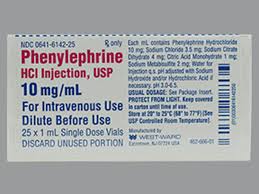 Image result for Intravenous Phenylephrine