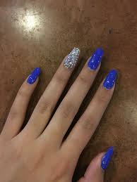 Product titlegrumbacher academy acrylic, 200ml tube, cobalt blue. Pin By L S K On Nails Blue Coffin Nails Blue Acrylic Nails Blue Nails