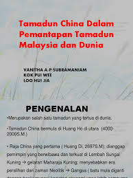 Maybe you would like to learn more about one of these? Tamadun Cina