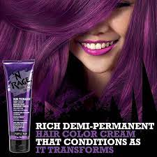 N rage hair dye pink. Amazon Com N Rage Demi Permanente Hair Color Purple Plum Hair Highlighting Products Beauty