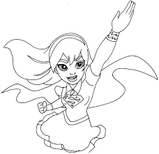 Free Printable Super Hero High Coloring Page For Supergirl Below Is My First Post For Superg Coloring Pages Superhero Coloring Pages Superhero Coloring