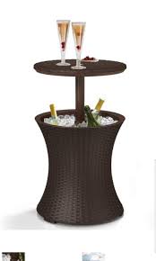Cappuccino ice box cake is a delicious dessert option if you love the taste of coffee. Wts Keter 7 5 Gallon Cool Bar Rattan Style Outdoor Patio Garden Pool Cooler Coffee Table Ice Bucket Box Brown Furniture Others On Carousell