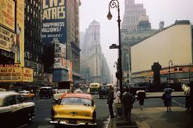 47th Street New York 1957 Street Scenes Vintage New York Scenes