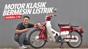 Scopri ricette, idee per la casa, consigli di stile e altre idee da provare. Honda C70 Pakai Mesin Listrik Atenxkatros Youtube