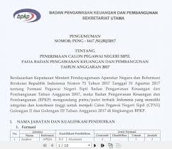 Bpkp Soal Dan Pendaftaran Cpns Badan Pengawasan Keuangan Dan Pembangunan 2017 Job Fair Lowongan Kerja 2020 Lulusan Smk Lulusan Sma Smp