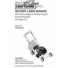 View and download craftsman 37061 owner's manual online. Craftsman Lawn Mower Parts Manual 944 360070
