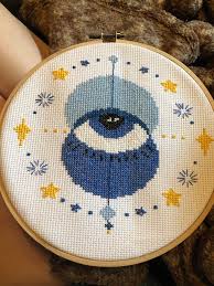 At any time you can print the pattern using any of several. Fo Eclipsing Eye Free Dmc Pattern Crossstitch