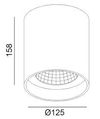 It's been eons since we last saw each other. Aeon Big Round Ac Led Dimmbare Aufbauleuchte Von Molto Luce Ausfuhrung Schwarz Led 3000k