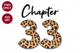Download Chapter 33 Years Leopard Sublimation Graphic By Sinedigitaldesign Creative Fabrica PSD Mockup Templates