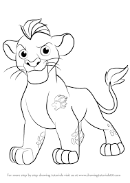Showing 12 coloring pages related to lion guard kion. Learn How To Draw Kion From The Lion Guard The Lion Guard Step By Step Drawing Tutorials