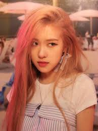 Rose Pics On Twitter Hairstyle Blackpink Rose Beauty