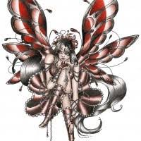 Same artist who did my beautiful black ink sternum piece i previously posted here. Fairy Tattoo Designs Page 2 Tattooimages Biz