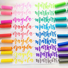 Added To My Stash Crayola Crayolamarkers Markers Rainbow Letteringstash Crayola Handlet Lettering Tutorial Creative Lettering Lettering Fonts Before you get started below, i recommend hopping over to my beginning handlettering video that goes over things like grip, pen angle to the paper. creative lettering