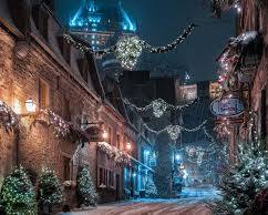 Image of Christmas in Quebec City