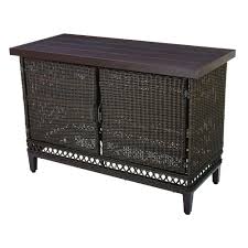Home depot outdoor bar table and chairs. Hampton Bay Woodbury Patio Buffet Dy9127 Buffet The Home Depot