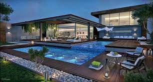 Salah satu hal yang harus diperhatikan adalah teras atau pool deck.ada banyak ide bagi anda dalam membuat pool deck.beberapa diantaranya seperti dek kayu, lantai dengan batuan alam, stepping stone yang disusun artistik atau bahkan teras yang menyatu langsung dengan bangunan rumah. Konsep Kolam Renang Rumah Mewah Terbaik Nusa Multi Dimensi