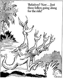 The world war ii editorial cartoons of theodor seuss geisel focuses on this period of seuss' work, of which a 2013 atlantic article reported: The Complicated Relevance Of Dr Seuss S Political Cartoons The Atlantic