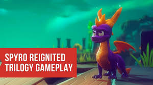 Spyro Reignited Trilogy Gameplay Preview Tree Tops Level Trilogy Gameplay Skylanders Indeed, this piece is a little strange with the combination of the legend of spyro and spyro reignited, but that's because i started this back before most of the new dragons in reignited were revealed, therefore i'm mainly. pinterest