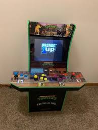 Arcade classics walmart exclusive mini arcade machines. Teenage Mutant Ninja Turtles Arcade Machine W Riser Arcade1up Walmart Com Walmart Com