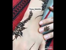 نقش حناء ناعم وخفيف henna youtube hand henna henna hand tattoo henna