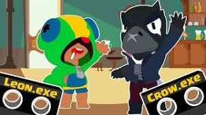 Seine super ist verehrend und dient ihm näher an die gegner zu gelangen. Leon Vs Crow Funny Moments Brawl Stars Animation Youtube