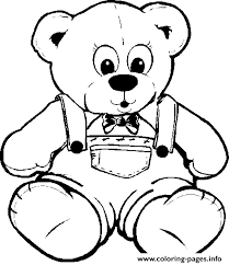 Get the markers out and make an average day a little more magical (for free!) by printing out a few of our favorite fairy, rainbow, and baby unicorn coloring pages. Cute Teddy Bear Coloring Pages Printable