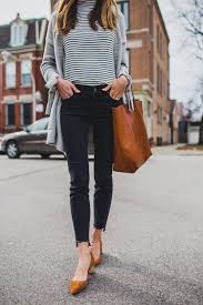 Black And White Striped Shirt Outfit Women S Neutrals Outfit With Ann Taylor The Fox She Affordable Style Blogger Fashion Clothes Women Fashion Neutral Outfit