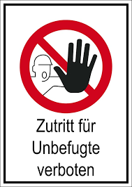 Ganz einfach, du hast uns verboten deine nutzung auf unserer seite mit google analytics zu beobachten. Verbotsschild Zutritt Fur Unbefugte Verboten Eichner Ihr Spezialist Fur Kunststoffverarbeitung
