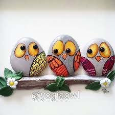 Meltem Firuzan Bozkurt Yilmaz Yogisowl Instagram Photos And Videos Rock Painting Patterns Painted Rocks Kids Painted Rocks