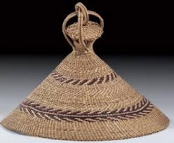 Khaebana Basotho People Of Lesetho South Africa Straw Shaped After Mountain Worn By Men Number Of Handles In Knot In African Hats Tribal Hat Lesotho