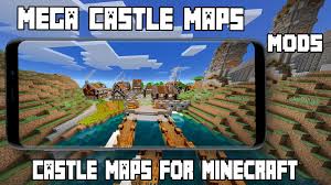 By default, all minecraft maps are randomly generated and can range in size from very small to very large. Castle Mod Mega Castle Building For Minecraft Pe For Android Apk Download