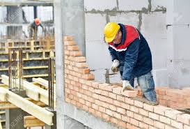 We are currently hiring individuals with a good work ethic and experience laying brick, block, and stone for our client in greensboro, nc! Construction Mason Worker Bricklayer Stock Photo Picture And Royalty Free Image Image 19872030