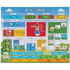 simply magic kids calendar my first daily magnetic calendar for kids amazing preschool learning toys for toddlers preschool classroom calendar