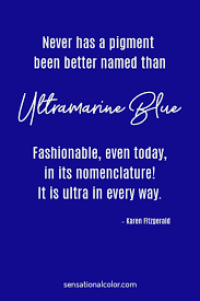 Quotes About Blue Sensational Color