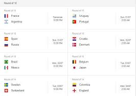 Jadwal piala dunia 2018 telah disusun fifa sekitar 1 tahun sebelum pertandingan pembukaan. Jadual Perlawanan Penuh Peringkat Kalah Mati Piala Dunia 2018 Waktu Malaysia Rileklah Com
