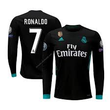 Find ronaldo real madrid jersey from a vast selection of football. Cristiano Ronaldo Black Jersey Long Sleeve