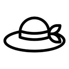 Hat Free Icon Summer Beach Holidays Hat Fashion Sun Protection Accesory Sunhat Easy Disney Drawings Cute Doodles Etch A Sketch