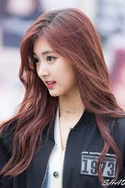 Tzuyu Twice Fotografi Kecantikan Warna Rambut Wanita Cantik