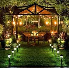 Image Detail For Outside Please Beautiful Backyard Canopy Garden On We Heart It Decoracion Patios Jardines Decoraciones De Jardin